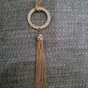 Papparazzi Gold Tassel Necklace